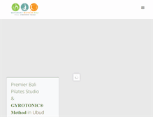 Tablet Screenshot of movementmatters-bali.com